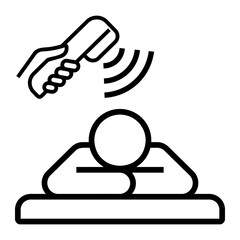 therapist Line Icon