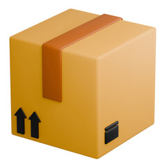 Sealed Box 3D Icon
