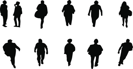 people silhouette.eps
