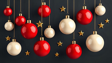 Christmas balls set