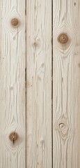 Fototapeta premium Rustic Pale Wood Texture Creamy Finish, Knots, and Uneven Surface