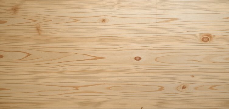 Pale Yellow Pine Wood Texture Smooth Grain Background