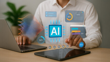 Data Science and Business Intelligence: Business Data Analytics, Big Data Dashboard for Performance Evaluation, KPI Metrics, and Strategic Decision-Making with AI and Technology