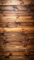 Rustic Oak Wood Panel Texture with Visible Knots and Detailed Wood Grain in Warm Brown Tones