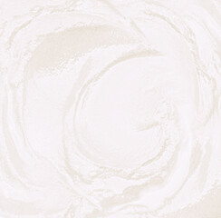 WHITE TEXTURED CREAM VIEWED FROM TOP