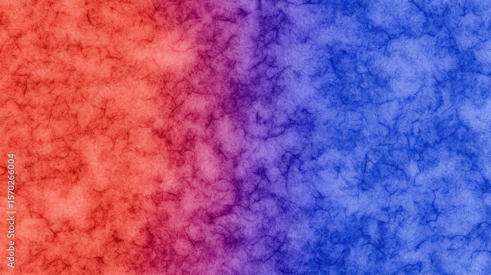Poster abstract texture with soft transitions of red and blue colors, featuring a blend of light and dark s