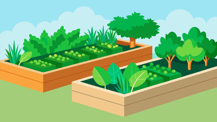 Elevated Garden Design Creating Lush Raised Beds for Vegetables and Herbs