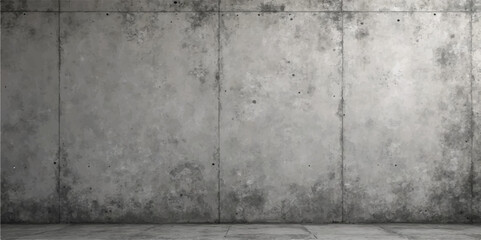 Grunge concrete wall texture background with aged dark grey rough surface