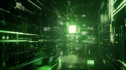 Futuristic digital tunnel (24)