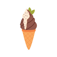  cute cartoon ice creams. ice cream and dessert icon