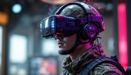 Soldier in Virtual Reality: A Futuristic Metaverse Experience