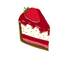 Strawberry cheesecake