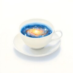 Galaxy within a teacup.