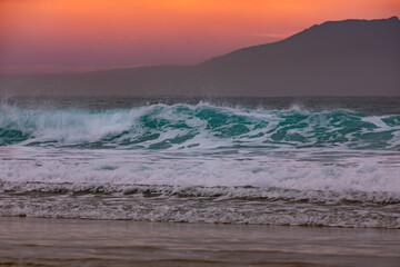 sunrise over the sea