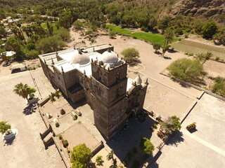 MISION DE SAN JAVIER EN LORETO BAJA CALIFORNIA SUR MEXICO