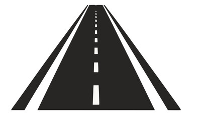 Straight road silhouette, clipart road silhouette, transparent road silhouette, vector road silhouette.