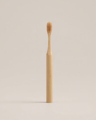 Natural bamboo toothbrush.