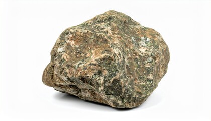 mineral stone isolated on white background