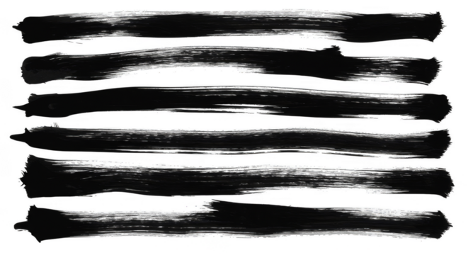 Abstract Black Brushstrokes Texture Background Grunge Strokes Design