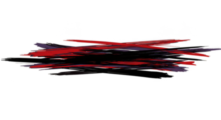 Abstract Red Brushstroke Paint Splatter Texture Grunge Transparent PNG