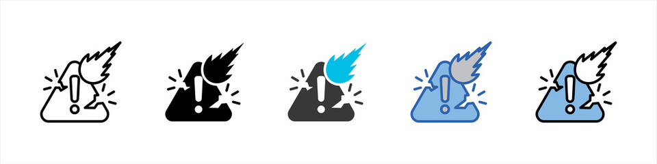 Damage Icon Pack Multistyle Illustration