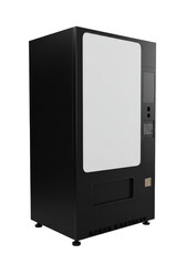 Black Vending Machine Isolated Transparent Background Dispenser Illustration