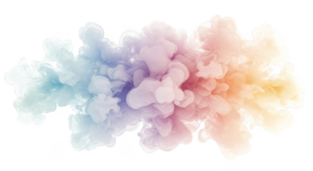 Colorful Smoke Explosion Abstract Background Color Powder Cloud