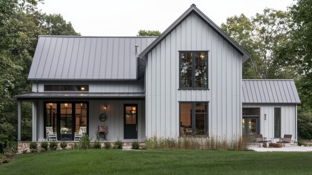 Vertical exterior house siding offers a unique and stylish look to residential properties.