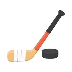 Hockey Emoji Icon Illustration Sign. Sports Vector Symbol Emoticon Design Vector Clip Art.