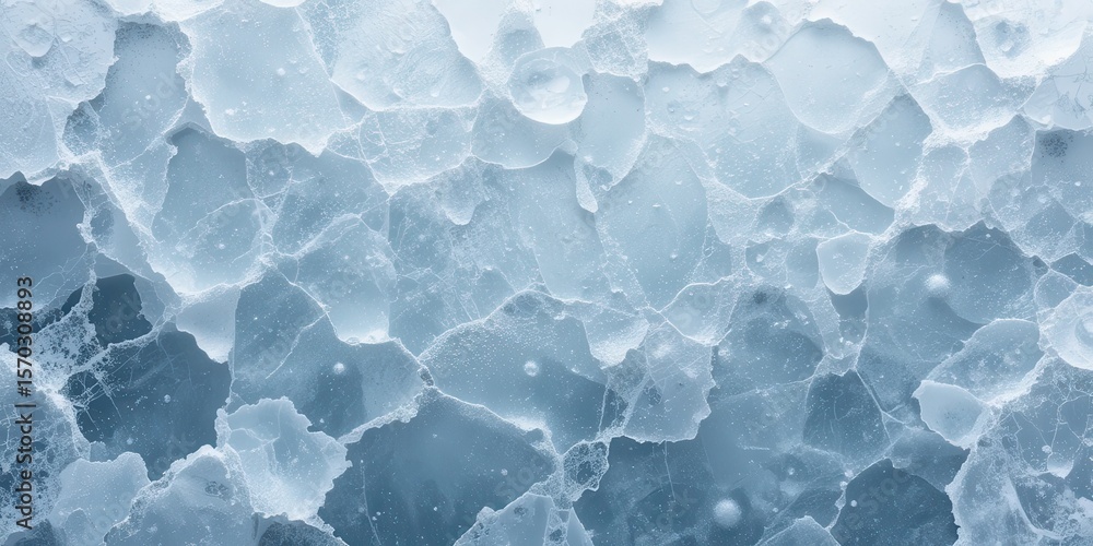 Poster icy texture background abstract frost design with soft silver-white hues for text