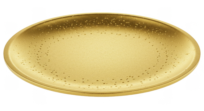 Golden Glittery Oval Illustration Shiny Luxury Metallic Background