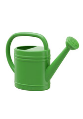 Green Watering Can Garden Tool for Plant Water in Transparent Background