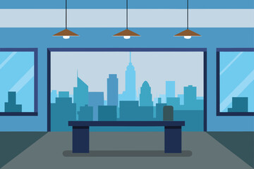 Naklejka premium new york city skyline