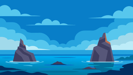 sailing boat in the sea