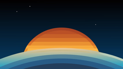 Obraz premium planet in space