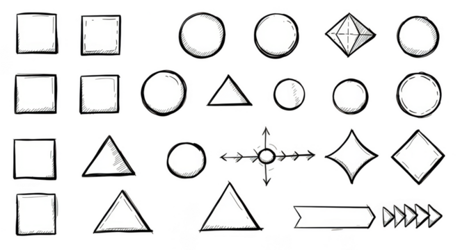 Grunge Geometric Shapes Illustration Abstract Textured Design Background