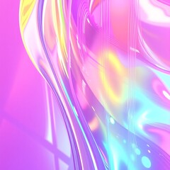 colorful abstract background with reeded glass effect, 3d render	