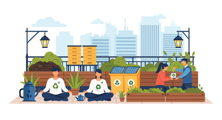 Urban Rooftop Gardening A Sustainable Approach to City Living
