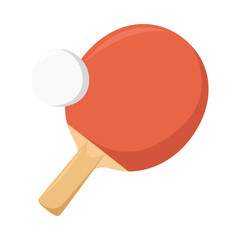 Ping Pong Emoji Icon Illustration Sign. Sports Vector Symbol Emoticon Design Vector Clip Art.