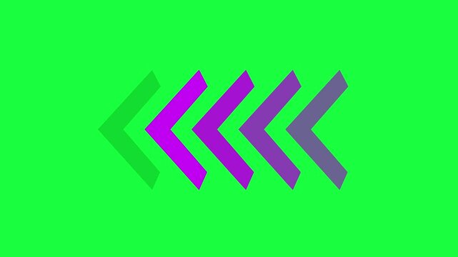 arrow moving left 