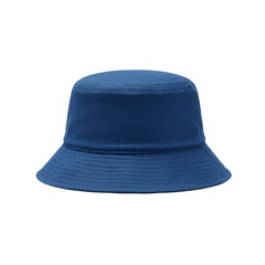 Isolated Blue Bucket Hat Apparel Trendy Fashion Accessory PNG