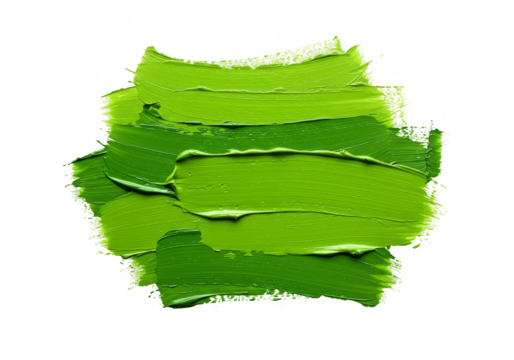 Green Abstract Background Paint Smear Stroke Brush Texture Art Acrylic