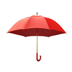 PNG Red umbrella white background protection sheltering. AI generated Image by rawpixel. 