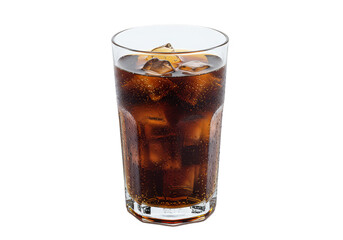 Iced Cola Transparent Refreshment Cold Drink Studio Shot