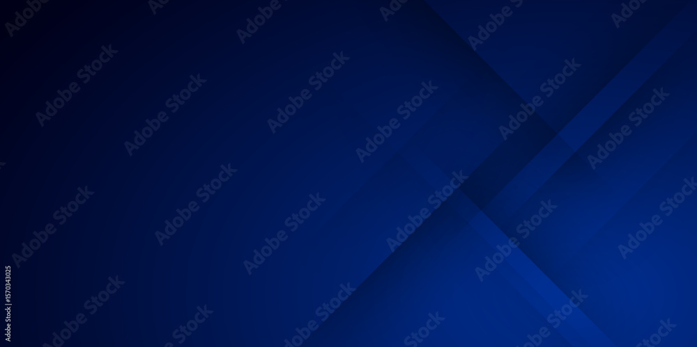 Poster premium background design with diagonal dark blue line pattern shadows. abstract digital technology 