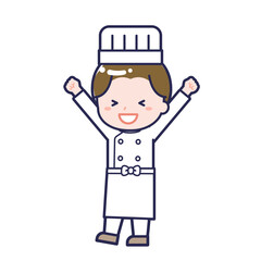 シェフ／ななめ／男性 03