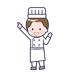 シェフ／ななめ／男性 05