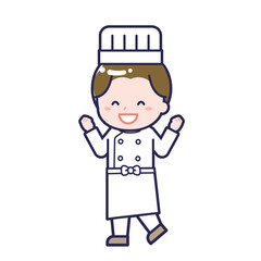 シェフ／ななめ／男性 07