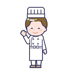 シェフ／ななめ／男性 10