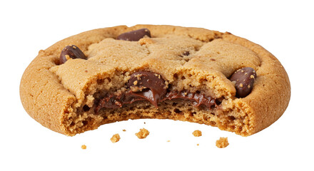 Isolated Transparent Chocolate Chip Cookie Sweet Food Dessert Snack